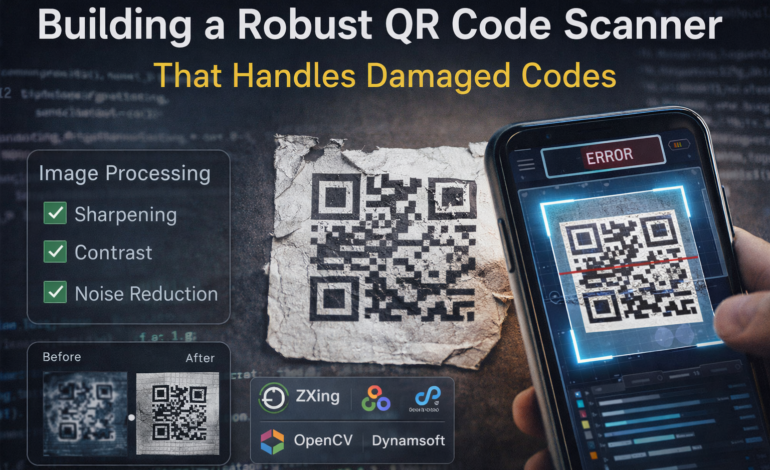 Building a Robust QR Code Scanner that Handles Damaged QR Codes