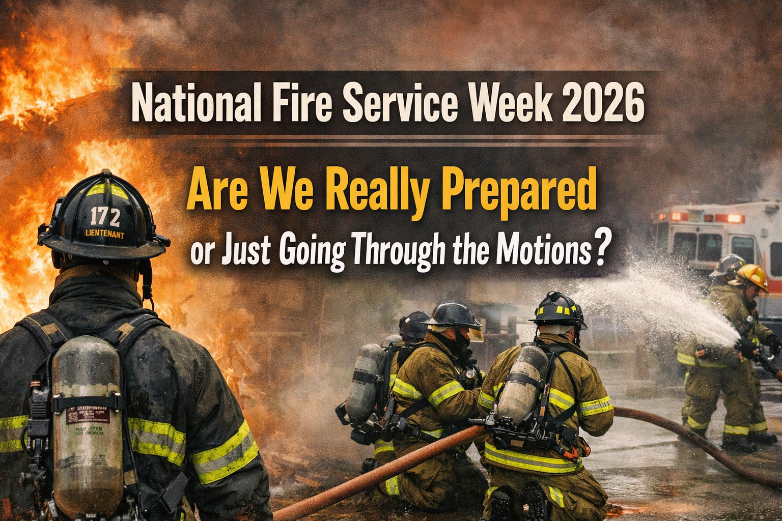 National Fire Service Week 2026: Are We Really Prepared or Just Going Through the Motions?