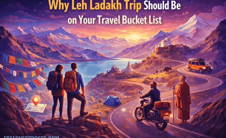 Why Leh Ladakh Trip Should Be on Your Travel Bucket List