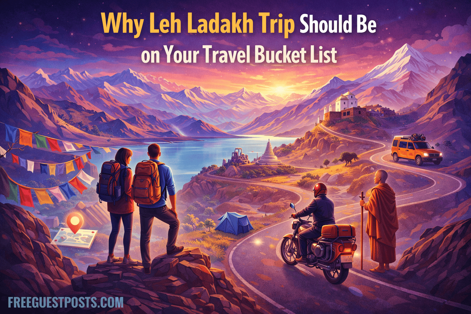 Why Leh Ladakh Trip Should Be on Your Travel Bucket List