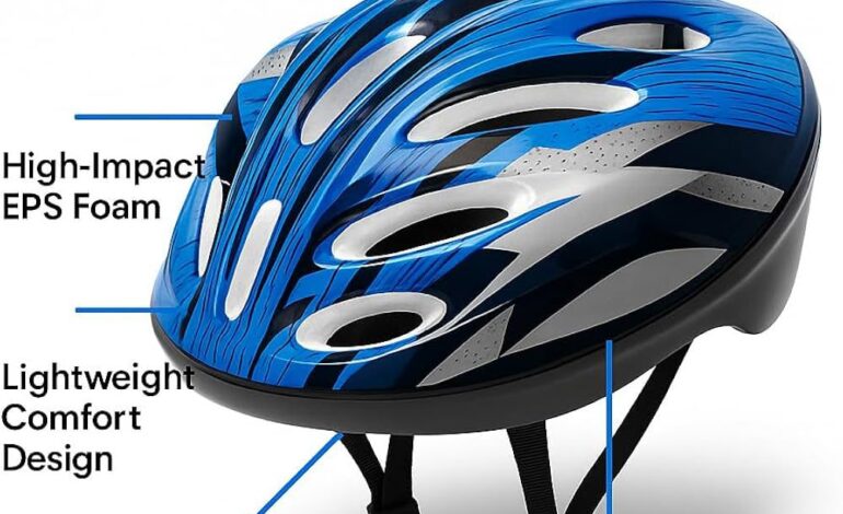 Lightweight Mountain & Road Bike Helmet | Adjustable Safety for Adults & Youth