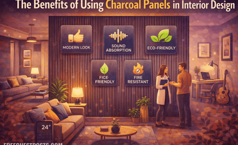 5 Benefits of Using Charcoal Panels in Design