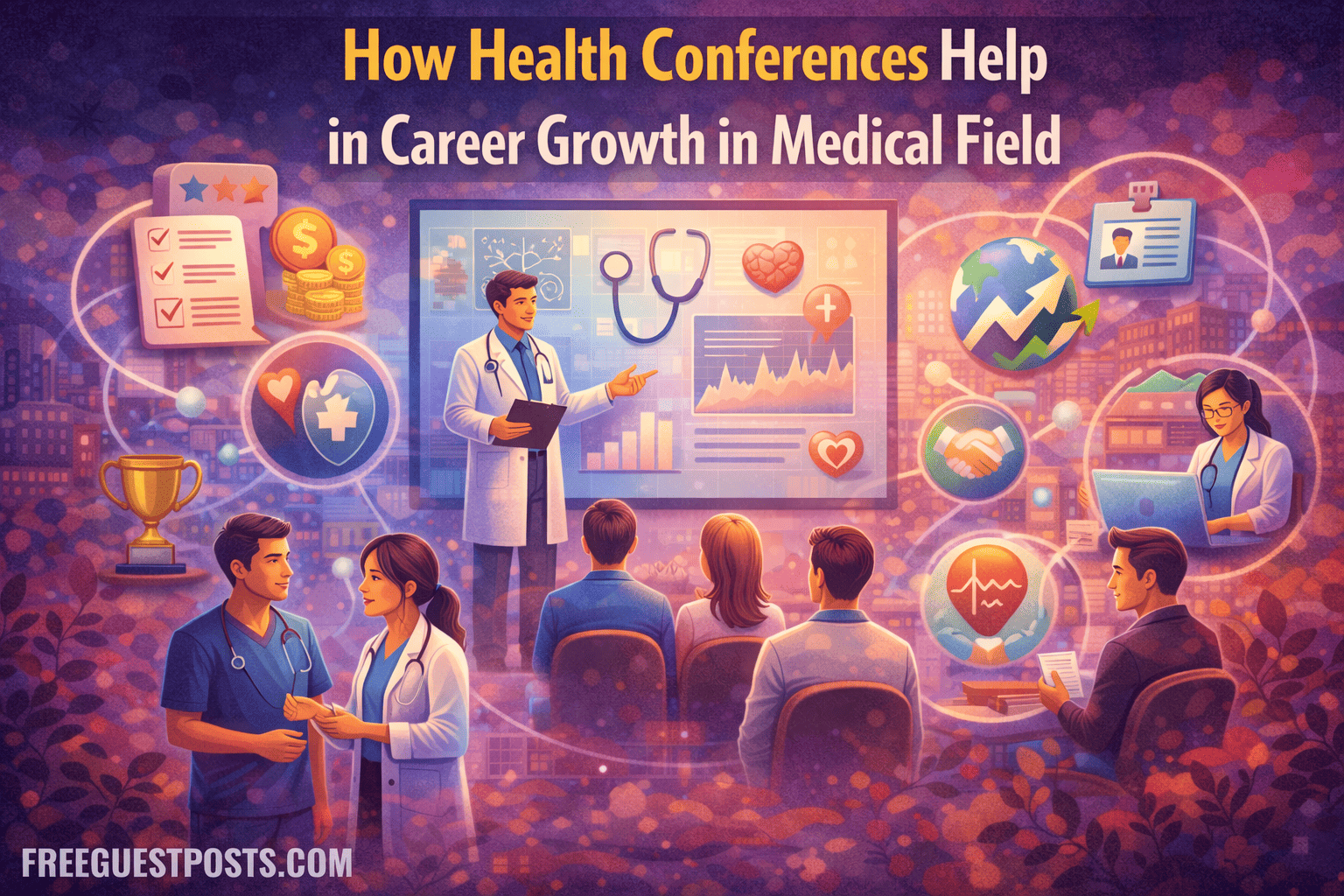 How Health Conferences Help in Career Growth in the Medical Field?