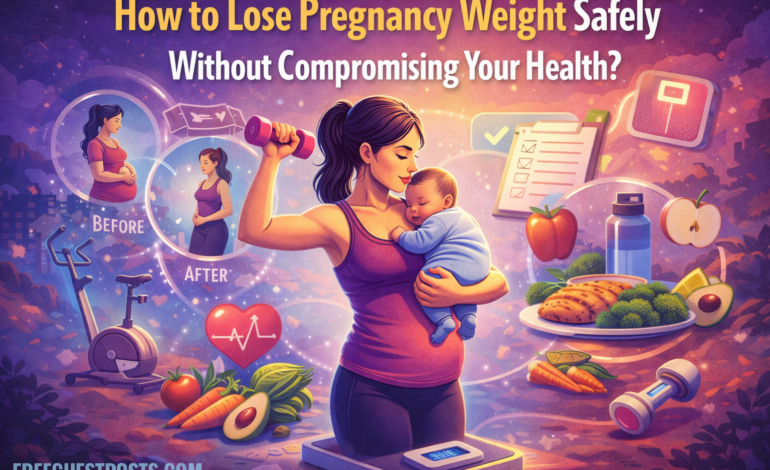 How to Lose Pregnancy Weight Safely Without Compromising Your Health?