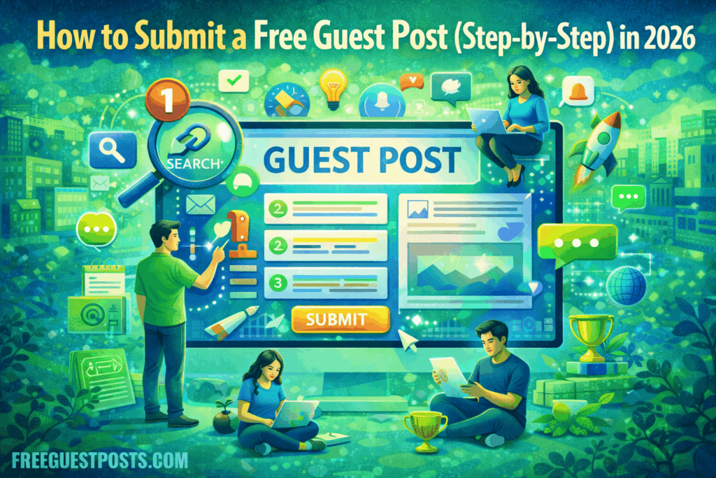 how to submit a free guest post (step by step) in 2026
