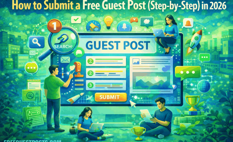 How to Submit a Free Guest Post (Step-by-Step) in 2026