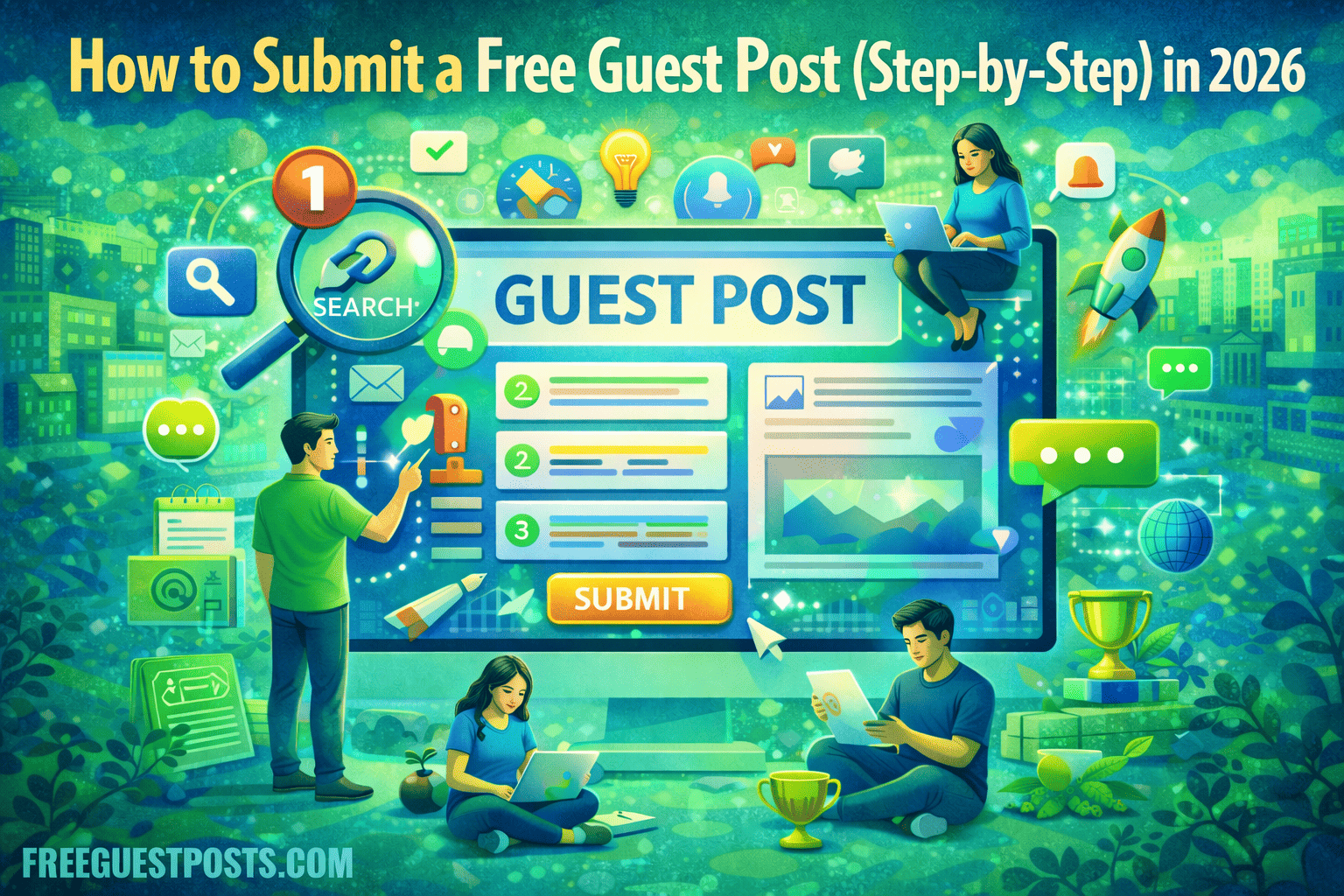 How to Submit a Free Guest Post (Step-by-Step) in 2026