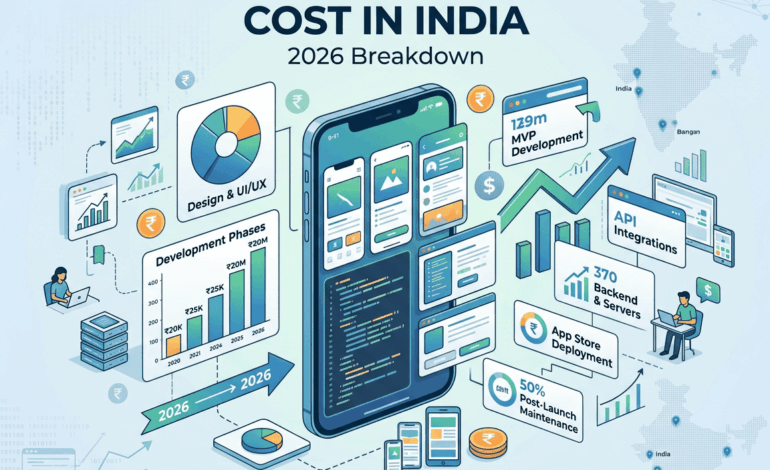 Mobile App Development Cost in India 2026:The Honest Breakdown Nobody Gives You