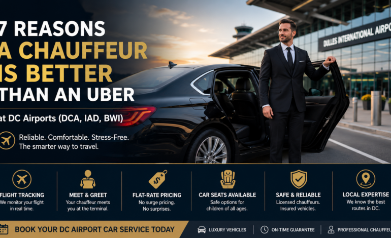 7 Reasons a Chauffeur Is Better Than Uber at DC Airports