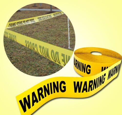 Reliable Underground Warning Tape for Construction Zones