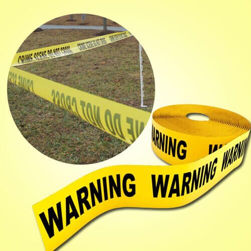 Reliable Underground Warning Tape for Construction Zones