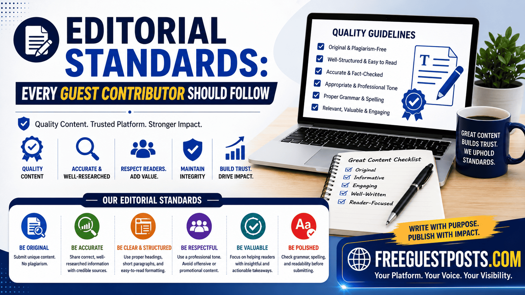 Editorial Standards: Every Guest Contributor Should Follow